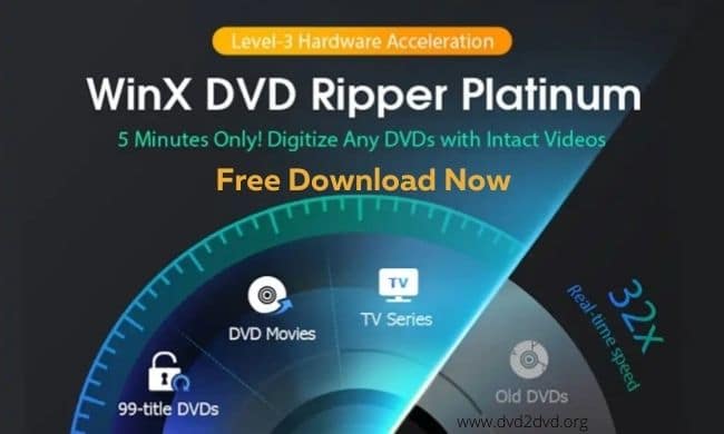 WinX DVD ripper platinum free download now